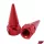 Szelepfedél anya, RACING FORCE, POINTED, piros, 2db