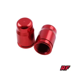 Szelepfedél anya, RACING FORCE ROLLER V3, piros, 2db