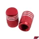 Szelepfedél anya, RACING FORCE ROLLER V2, piros, 2db