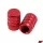 Szelepfedél anya, RACING FORCE ROLLER V4, piros, 2db