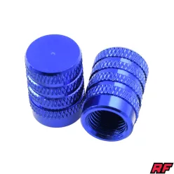 Szelepfedél anya, RACING FORCE ROLLER V4, kék, 2db
