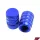 Szelepfedél anya, RACING FORCE ROLLER V4, kék, 2db