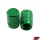 Szelepfedél anya, RACING FORCE ROLLER V4, zöld, 2db