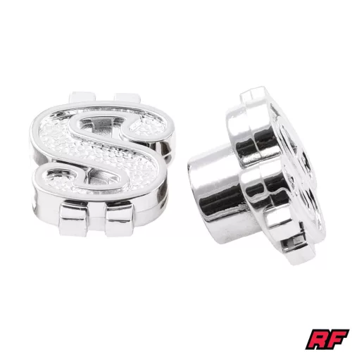 Szelepfedél, ezüst, 2db, DOLLAR, RACING FORCE