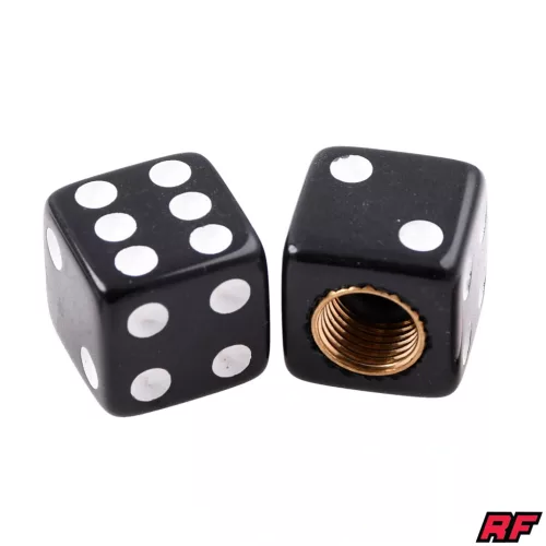 Szelepfedél, fekete, 2db, DICE V3, RACING FORCE