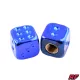 Szelepfedél, kék, 2db, DICE V2, RACING FORCE