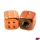 Szelepfedél, narancssárga, 2db, DICE V2, RACING FORCE