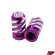 Szelepfedél anya, RACING FORCE SPIRAL, lila, 2db
