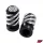 Szelepfedél anya, RACING FORCE SPIRAL, fekete, 2db