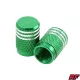 Szelepfedél anya, RACING FORCE, ROLLER V2, zöld, 2db