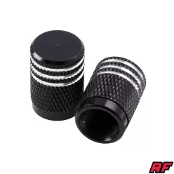 Szelepfedél anya, RACING FORCE, ROLLER V2, fekete, 2db