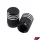 Szelepfedél anya, RACING FORCE, ROLLER V2, fekete, 2db