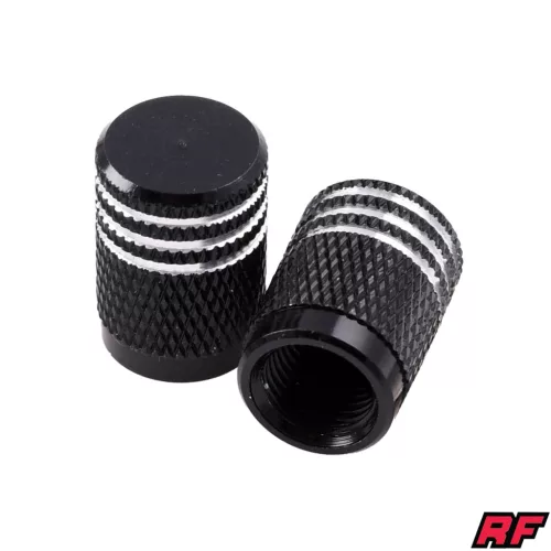 Szelepfedél anya, RACING FORCE, ROLLER V2, fekete, 2db