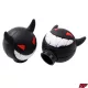 Szelepfedél, fekete, 2db, DEVIL, RACING FORCE