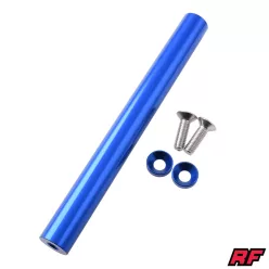   Csomagtartó konzol / távtartó, Simson S50 S51 S70, ALU CNC, kék készlet, RACING FORCE
