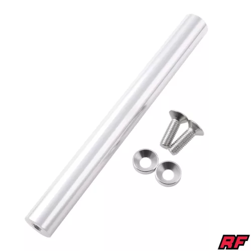 Csomagtartó konzol / távtartó, Simson S50 S51 S70, ALU CNC, ezüst készlet, RACING FORCE