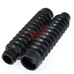   Teleszkóp gumiharmonika szett (2db), fekete SIMSON S51, S53, S70, SR50, S50 lengyel gyártmány