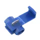 Elektromos gyorscsatlakozó, 0,83-2,10MM, kék