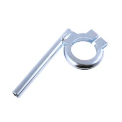   Irányjelzőtartó (indextartó), hátsó, 10mm, kerek, horganyzott szállal, SIMSON S51, M8