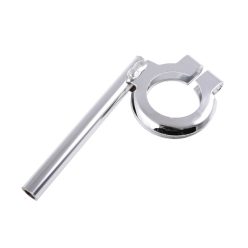   Irányjelzőtartó (indextartó), hátsó, 10mm, kerek, króm szállal, SIMSON S51, M8