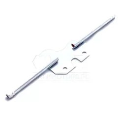   Irányjelzőtartó (indextartó), hátsó, 10mm, kerek, horganyzott, SIMSON