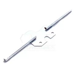   Irányjelzőtartó (indextartó), hátsó, 10mm, kerek, króm, SIMSON