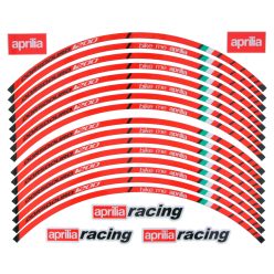 Felni matrica készlet, 18", narancssárga, Aprilia