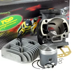   Henger, TOP PERFORMANCES, fekete, TROPHY 70CC, 47MM, állóhengeres minarelli