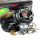 Henger, TOP PERFORMANCES, fekete, TROPHY 70CC, 47MM, fekvőhengeres minarelli LC