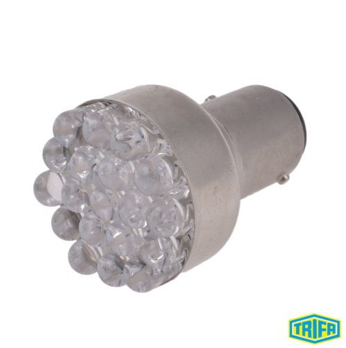 Izzó, 12V, 120/30MA, BAY15D, LED, Trifa Germany