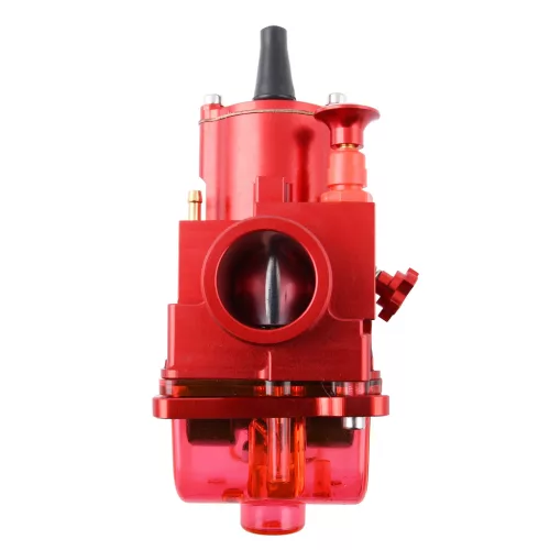 Karburátor, DPR PERFORMANCE, 26mm, PWK, CNC, piros + fúvóka beállító készlet