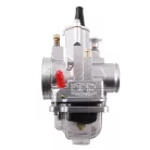 Karburátor, 28MM, DPR PERFORMANCE, PWK CNC, ezüst + fúvóka beállító készlet
