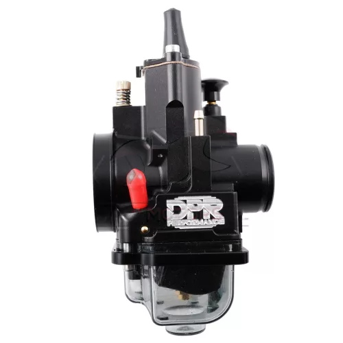 Karburátor, 28MM, DPR PERFORMANCE, PWK CNC, fekete + fúvóka beállító készlet