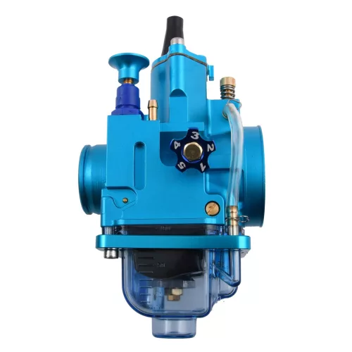 Karburátor, 28MM, DPR PERFORMANCE, PWK CNC, kék + fúvóka beállító készlet