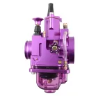 Karburátor, DPR PERFORMANCE, 24mm, PWK, CNC, lila + fúvóka beállító készlet