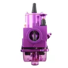 Karburátor, DPR PERFORMANCE, 24mm, PWK, CNC, lila + fúvóka beállító készlet