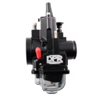Karburátor, DPR PERFORMANCE, 24mm, PWK, CNC, fekete + fúvóka beállító készlet
