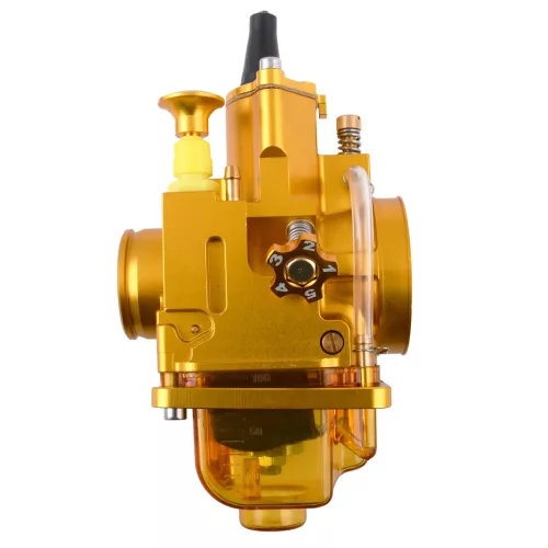 Karburátor, DPR PERFORMANCE, 24mm, PWK, CNC, arany + fúvóka beállító készlet