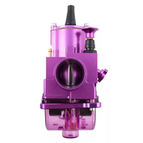 Karburátor, 30MM, DPR PERFORMANCE, PWK CNC, lila + fúvóka beállító készlet