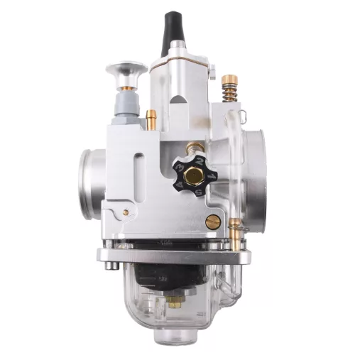 Karburátor, 30MM, DPR PERFORMANCE, PWK CNC, ezüst + fúvóka beállító készlet