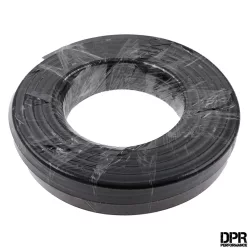   Üzemanyagcső, 7MM, duplafalú, szilikon PRO, tekercs, 25M, fekete, DPR PERFORMANCE