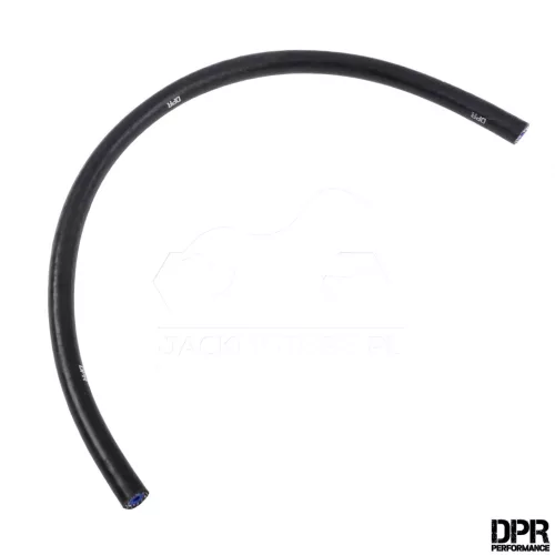 Üzemanyagcső, 6MM, duplafalú, szilikon PRO, 50CM, fekete, DPR PERFORMANCE