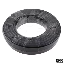   Üzemanyagcső, 6MM, duplafalú, szilikon PRO, tekercs, 25M, fekete, DPR PERFORMANCE