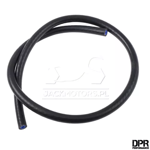 Üzemanyagcső, 5MM, duplafalú, szilikon PRO, 1M, fekete, DPR PERFORMANCE