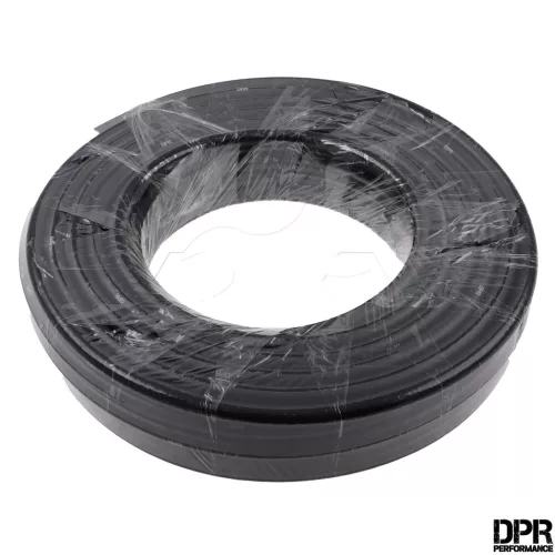 Üzemanyagcső, 5MM, duplafalú, szilikon PRO, tekercs, 25M, fekete, DPR PERFORMANCE