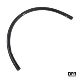   Üzemanyagcső, 4,5MM, duplafalú, szilikon PRO, 50CM, fekete, DPR PERFORMANCE