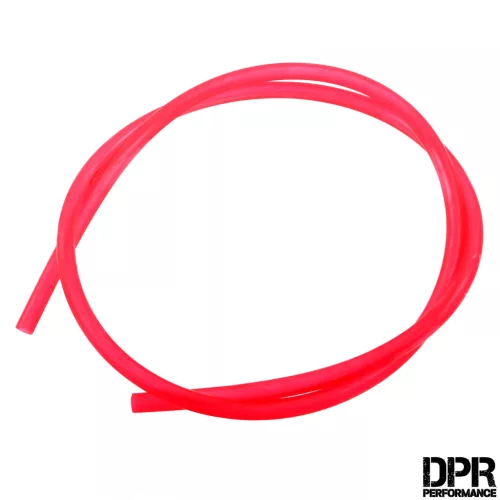 Üzemanyagcső, 5MM, TPU FLUO, DPR PERFORMANCE, 1 méter, piros