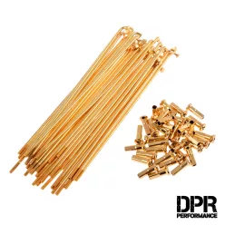   Küllőszett, anyával, arany, 171mm / 177mm, SIMSON S51 készlet, DPR Performance