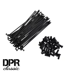   Küllőszett, anyával, fekete, SIMSON S51 készlet, 16'', DPR CLASSIC