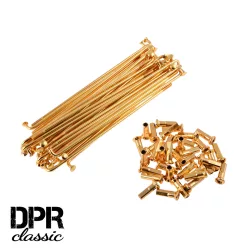   Küllőszett, anyával, arany, SIMSON S51 készlet, 16'', DPR CLASSIC